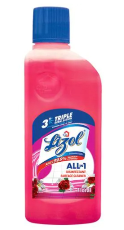 Lizol All In 1 Disinfectant Surface & Floor Cleaner - Floral, 200 ml
